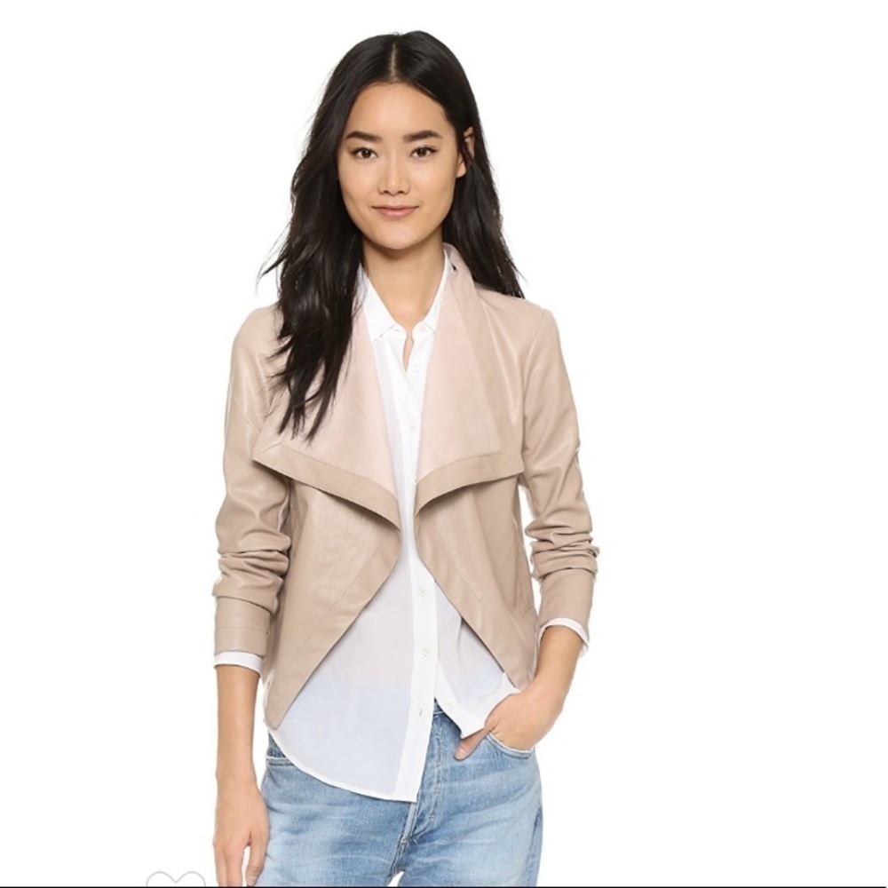 BB Dakota Ariana Drape Front Jacket